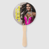 Angepasste Paddellüfter - Kronendesign Fächer (Vorderseite)