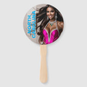 Angepasste Paddellüfter - Kronendesign Fächer (Vorderseite)