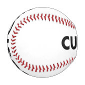 Angepasste Personalisierte Basisgröße Baseball (Vorderseite Links)