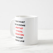 angepasste physikalische Bildung, phantastisch Kaffeetasse (Vorderseite Links)