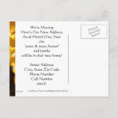 Angepasste Postkarten verschieben neue Adresse Her (Rückseite)