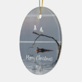 Angepasste Seagulls Bird Animal Wildlife Keramik Ornament (Links)