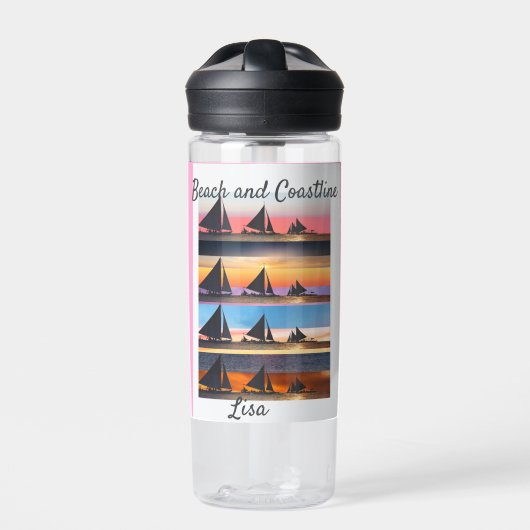 Angepasste Set Sails Trinkflasche (Vorderseite)