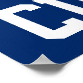 Angepasste Staatsflagge Colorado Poster (Ecke)