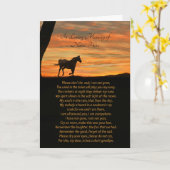 Angepasste Sympathekarte, spirituelles Gedicht Karte (Gelbe Blume)