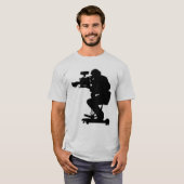 Angepasste T-Stück der Männer des T-Shirt (Vorne ganz)