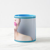 Angepasste Tasse für Funny Misused Lipstick (Zentrum)