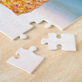 Angepasste Text-Beach-Ananas Puzzle (Seite)