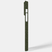 Angepasste Texturierte Moos Green iPhone 14 Pro Ma Case-Mate iPhone Hülle (Rückseite / Links)
