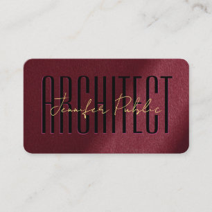 Angepasste, typisierte Gold Text Script Luxury Arc Visitenkarte