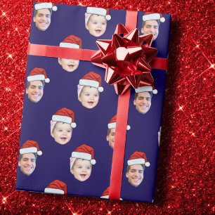 Angepasste Weihnachtsmannmütze Geschenkpapier