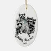 Angepasste Weihnachtssäule Keramik Ornament (Rechts)