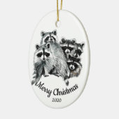 Angepasste Weihnachtssäule Keramik Ornament (Links)