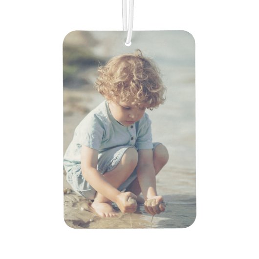 Angepasste zwei Foto Autolufterfrischer (Rückseite)