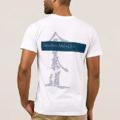 Angepasster Aikido-Verein-T - Shirt (Rückseite)