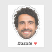 Angepasster Aufkleber, Aufkleber aus Ihrem Foto (Blatt)