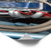 Angepasster Automotor Poster (Ecke)