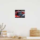 Angepasster Automotor Poster (Küche)