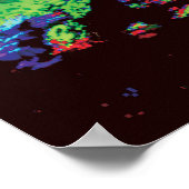 Angepasster Berg ddd5 Poster (Ecke)