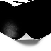 Angepasster bester Mitarbeiter des monatlichen Job Poster (Ecke)