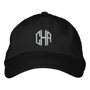 Angepasster bestickter Hut mit Ihrem Monogramm