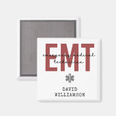 Angepasster EMT Mediziner Magnet (Vorderseite/Rückseite)