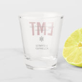 Angepasster EMT Mediziner Schnapsglas (Rückseite)