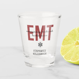 Angepasster EMT Mediziner Schnapsglas