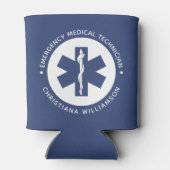 Angepasster EMT-Symbol Notmediziner Dosenkühler (Rückseite)