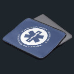 Angepasster EMT-Symbol Notmediziner Laptopschutzhülle<br><div class="desc">Custom EMT Symbol Emergency Medical Techniker Geschenke!</div>