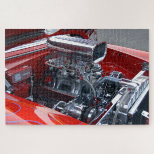 Angepasster Fahrzeugmotor Puzzle
