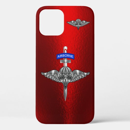 Angepasster Fallschirmrigger Case-Mate iPhone Hülle (Rückseite)