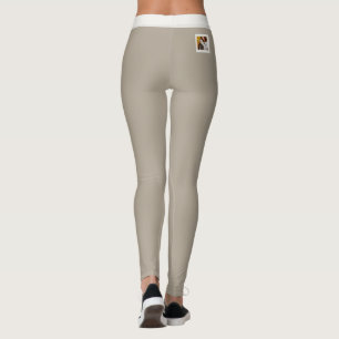 Angepasster Katzenliebhaber Pet Mom Warm Taupe Neu Leggings