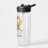Angepasster Künstler  Trinkflasche (Links)
