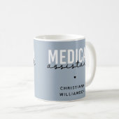 Angepasster medizinischer Assistent | Geschenk ein Kaffeetasse (VorderseiteRechts)