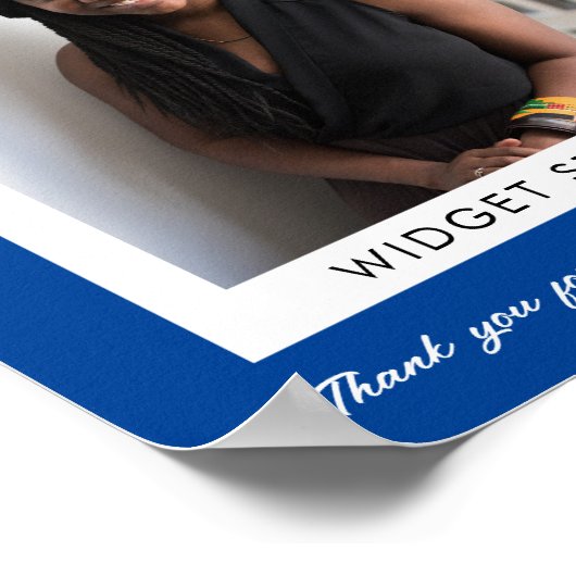 Angepasster Mitarbeiter des monatlichen Aufwertung Poster (Ecke)