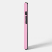 Angepasster moderner Name Minimal Monogram Rosa Fa Case-Mate iPhone Hülle (Rückseite / Links)