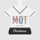 Angepasster MOT-Master der Arbeitstherapie Ornament (Rückseite)