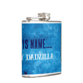 Angepasster My Dadzilla Flask. Flask Flachmann (Rechts)