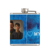 Angepasster My Dadzilla Flask. Flask Flachmann (Rückseite)