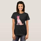 Angepasster Pink German Shepherd T-Shirt (Vorne ganz)