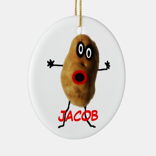 Angepasster Potato-Cartoon Keramikornament (Rechts)