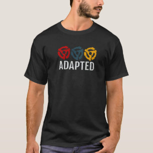 Angepasster Records-Clip Vintage-Vinyl T-Shirt