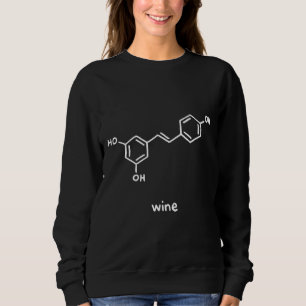 Angepasster Schott für Weinmoleküle Chemie Sweatshirt