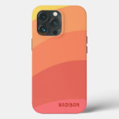 Angepasster Sonnenaufgang inspiriert iPhone/iPad G Case-Mate iPhone Hülle (Rückseite)
