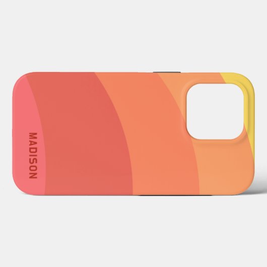 Angepasster Sonnenaufgang inspiriert iPhone/iPad G Case-Mate iPhone Hülle (Rückseite (Horizontal))