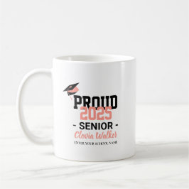 Angepasster stolzer Schulabsolvent Kaffeetasse