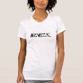 Angepasster T - Shirt für Weiße Inschriften (Vorderseite)