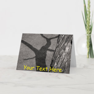 Angepasster Totbaum Karte