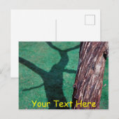 Angepasster Totbaum Postkarte (Vorne/Hinten)